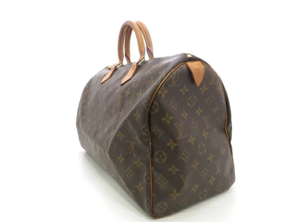 Louis Vuitton Speedy Monogram Handbag Brown